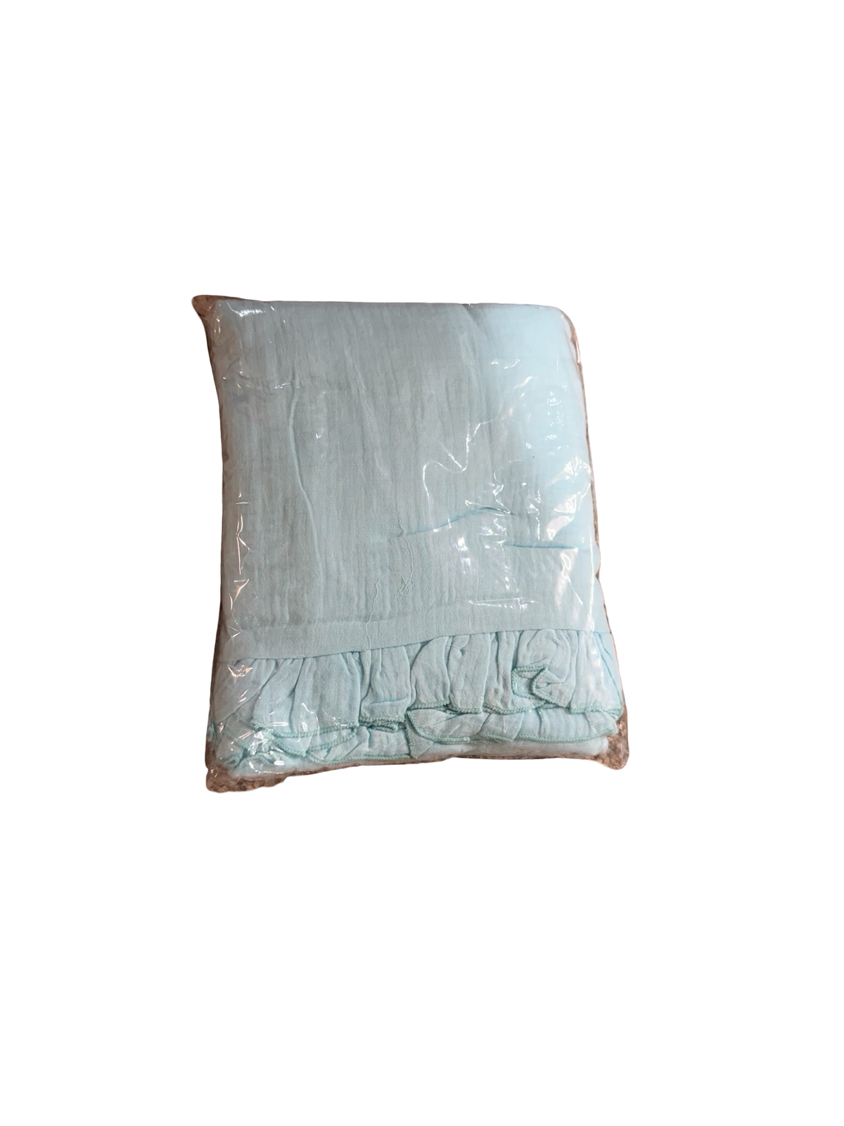 2-Layer Muslin Ruffle Blanket