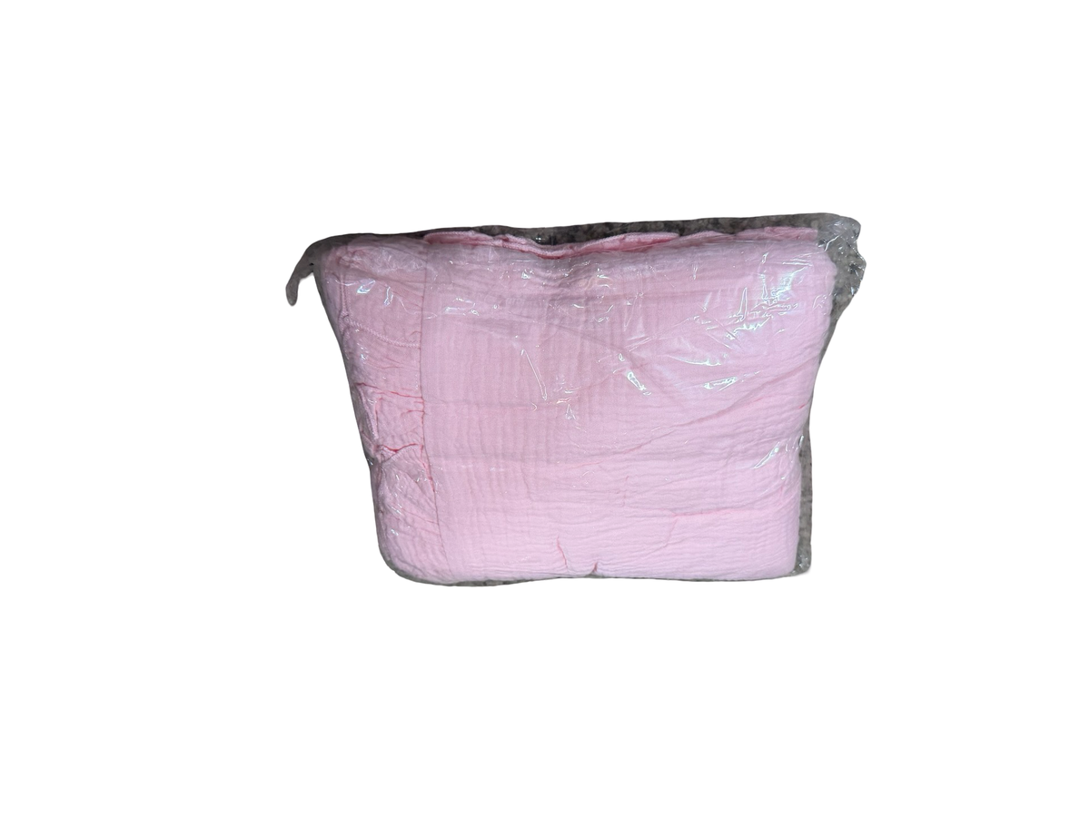 2-Layer Muslin Ruffle Blanket