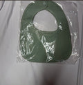 Picot Trim Cotton Bib