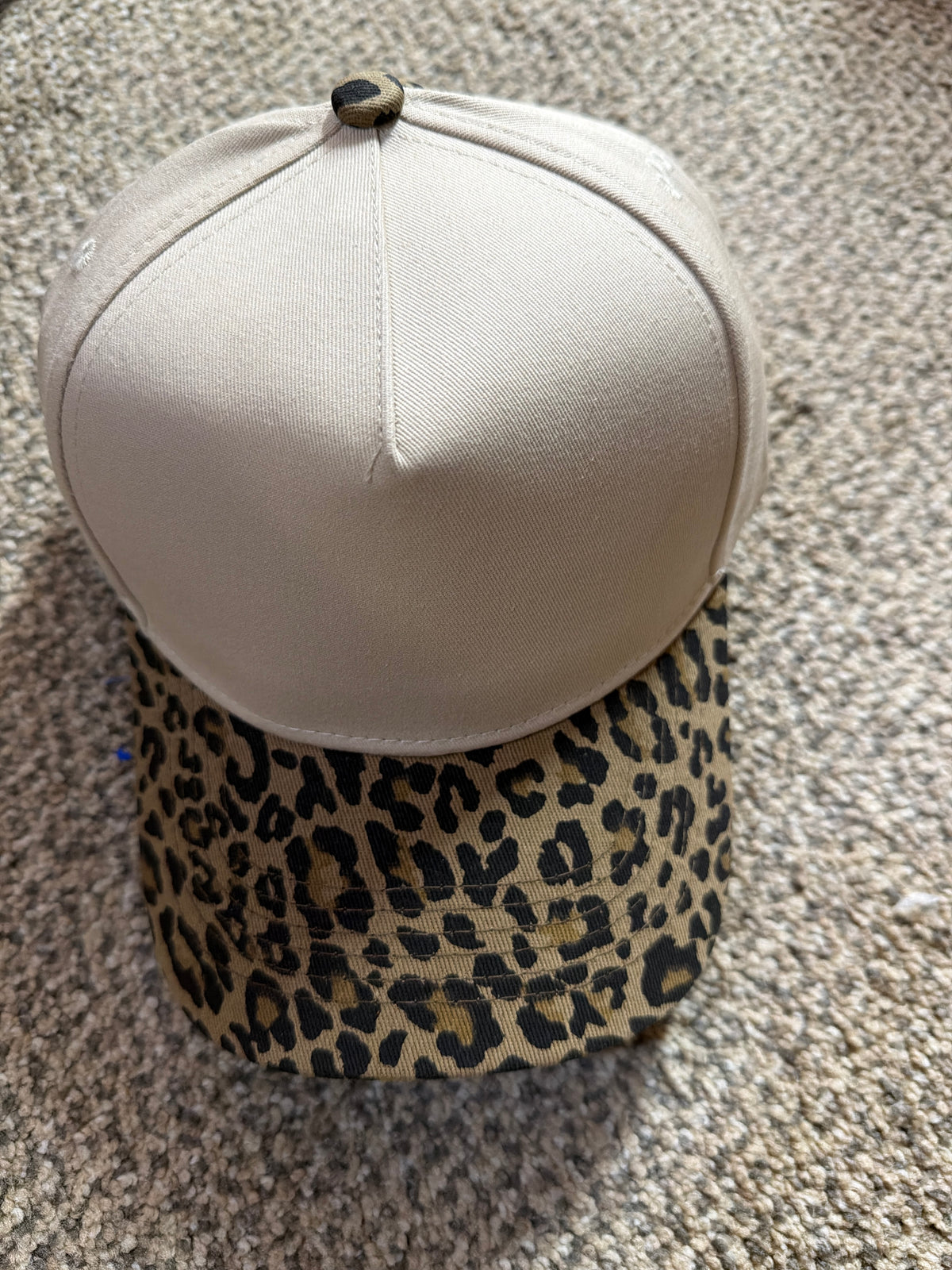 Baseball Cap Contrast Color Bill