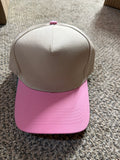 Baseball Cap Contrast Color Bill