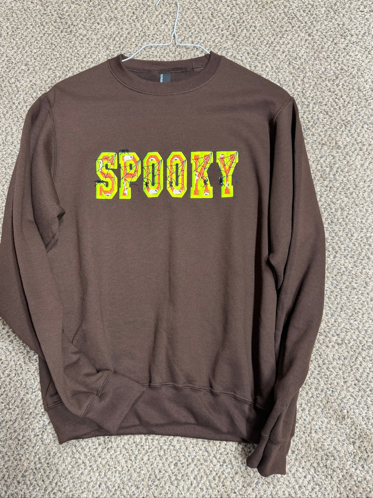 Spooky Spider Sweatshirt - Ready Now