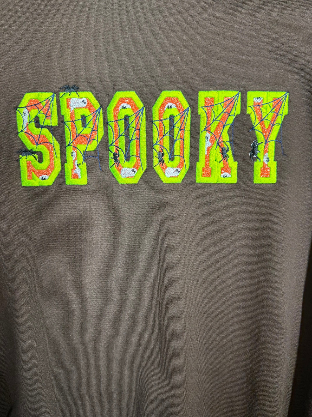 Spooky Spider Sweatshirt - Ready Now