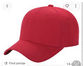 Unbranded UNB-V1KIDS-RED youth baseball cap